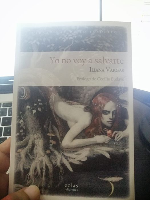 Portada "Yo no voy a salvarte" de Iliana Vargas